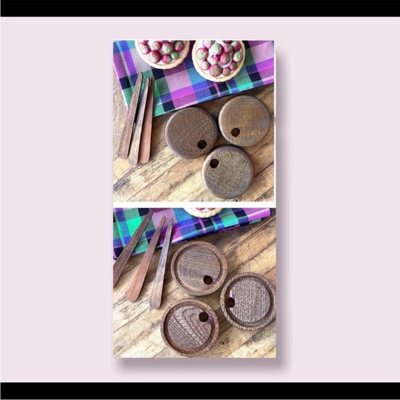 Mid Century Serving Condiment Caddy & Tray Set - Picture 5 of 10